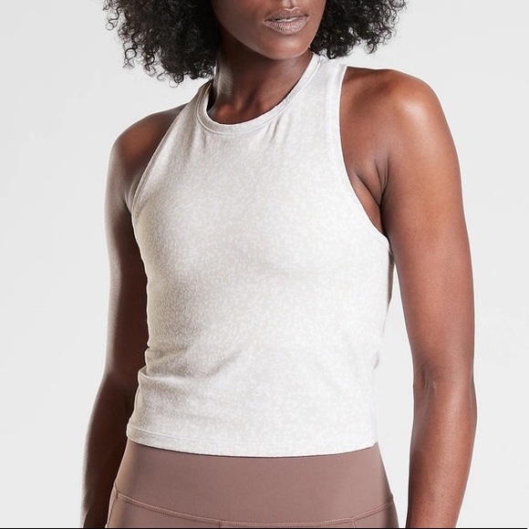 Athleta Tops - Athleta Shanti Jacquard Crop Tank